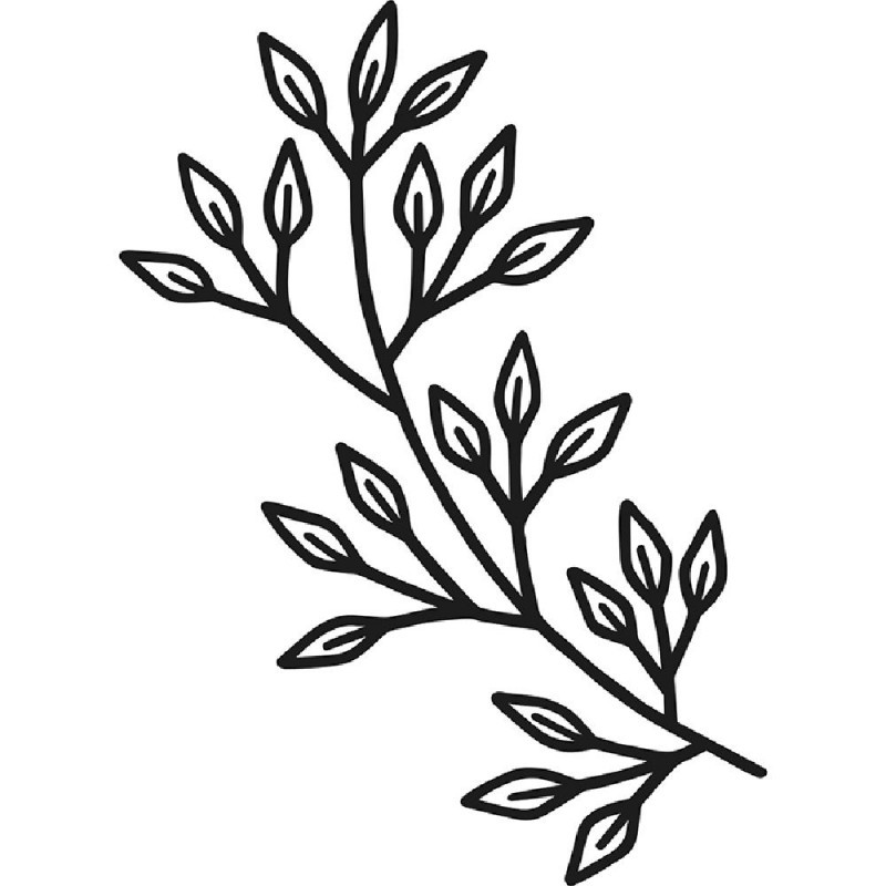 Stanzschablone Cosy Christmas - Branche