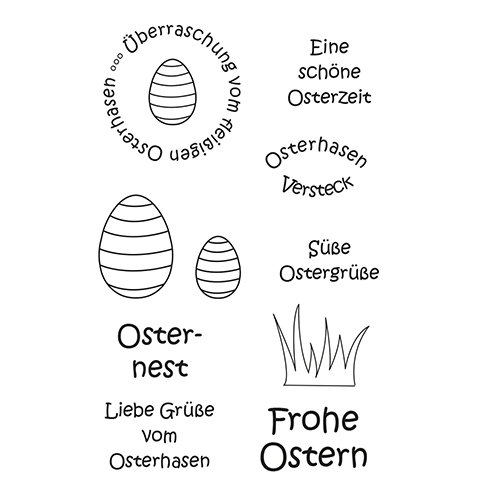 Clear Stamp Ostern