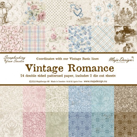Block Vintage Romance - Paper Pack 6x6"