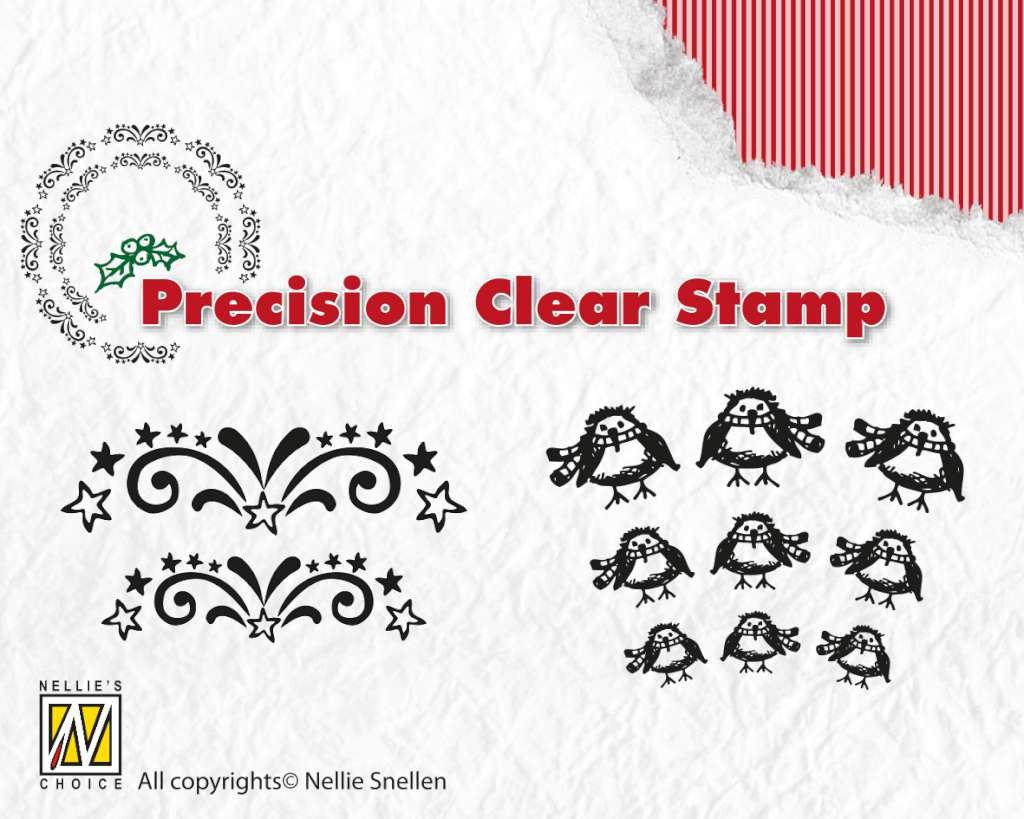 Clear Stamp Precision Starburst - Robin