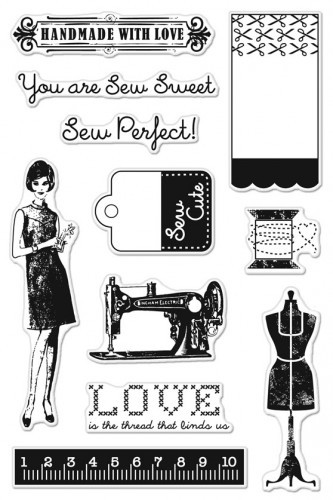 Clear Stamps Sew Perfect