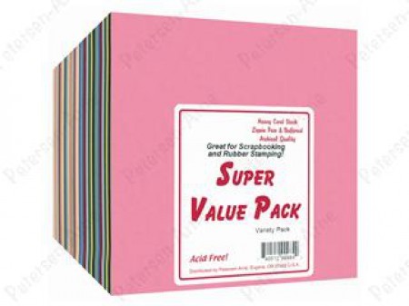 Super Value Pack 6 x 6" uni