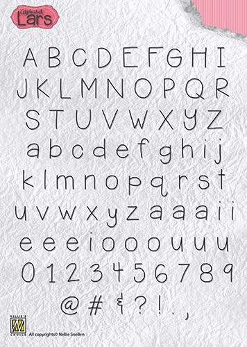 Clear Stamp Alphabet Lars