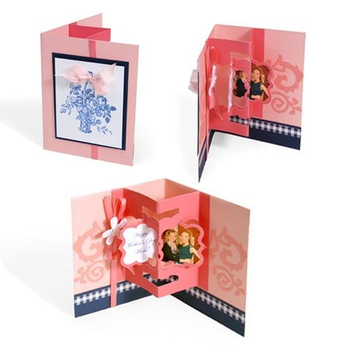 Dicke Stanzschablone Floating Frames 3-D Card Pop-Up