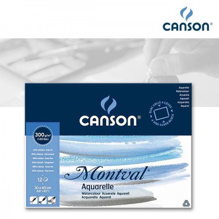 Canson Montval Aquarellpapier 19 x 24cm
