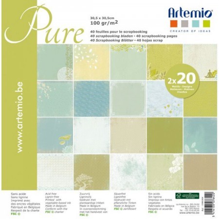 Scrapbooking-Block Pure 12 x12"