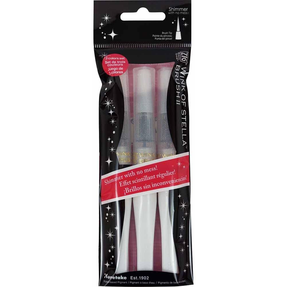 Pinselstift  Wink Of Stella Brush Clear Glitter Marker 3er-Set