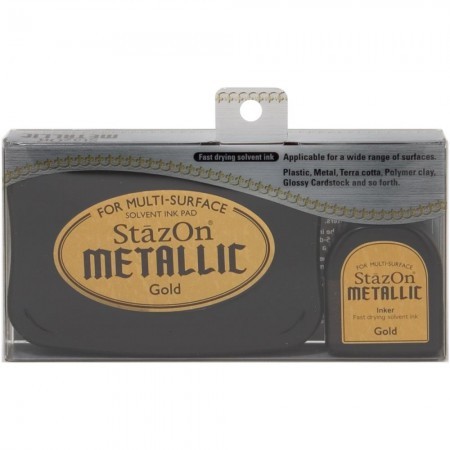 Stazon Metallic Kit Gold