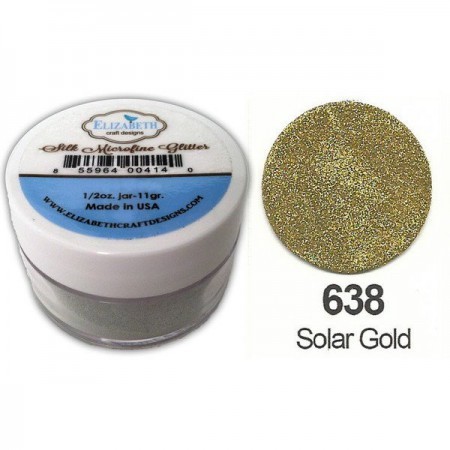 Microfine Glitterpulver Solar Gold