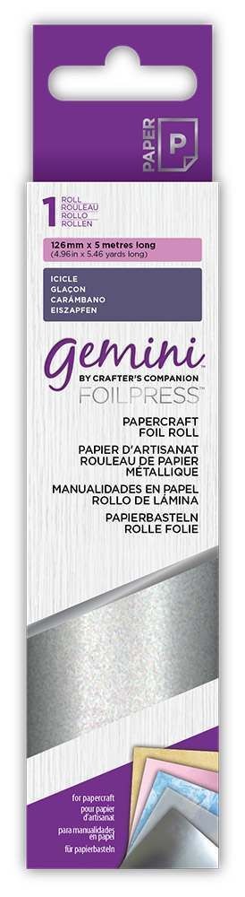 Gemini FOILPRESS Papercraft Foil - Icicle