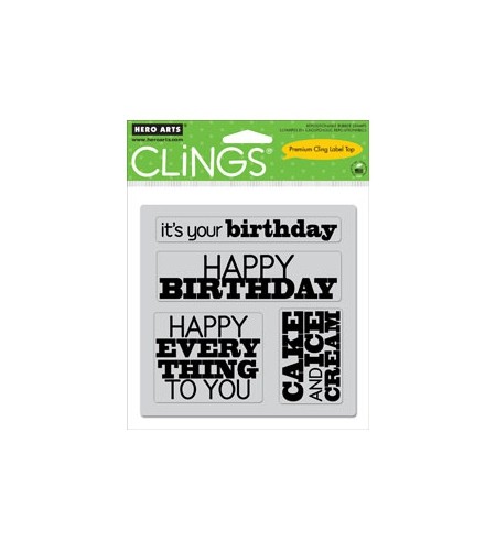 Cling Birthday