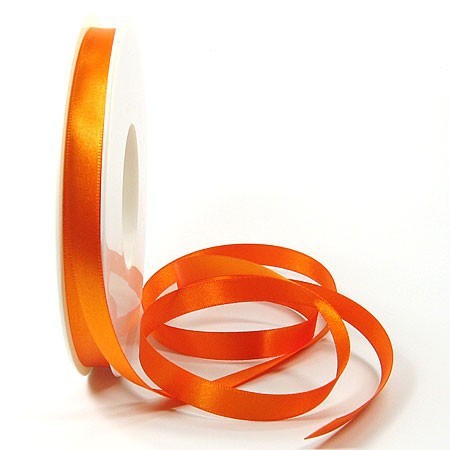 Satinband orange 6mm (1m)