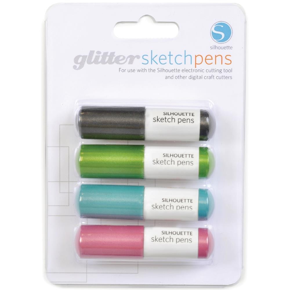 Silhouette Glitter Sketch Stifte
