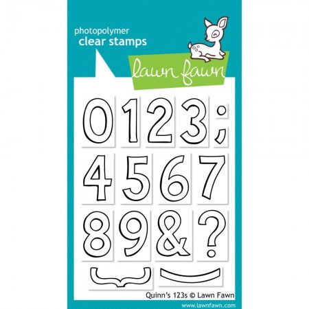 Clear Stamp Quinn's Numbers