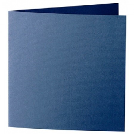 Karte quadratisch klein classic blue