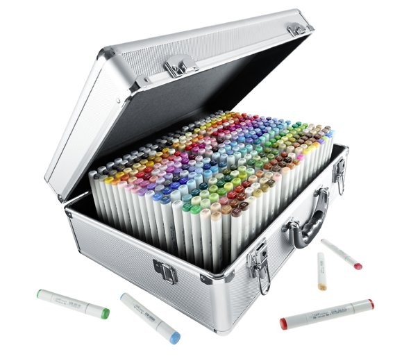 COPIC® Sketch Marker, Set mit allen 358 Farben
