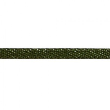 1 Rolle Satinband olive 6mm, 5m