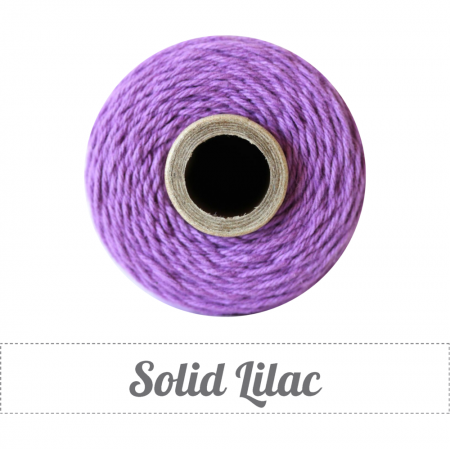 1 Rolle Twine Solid Lilac