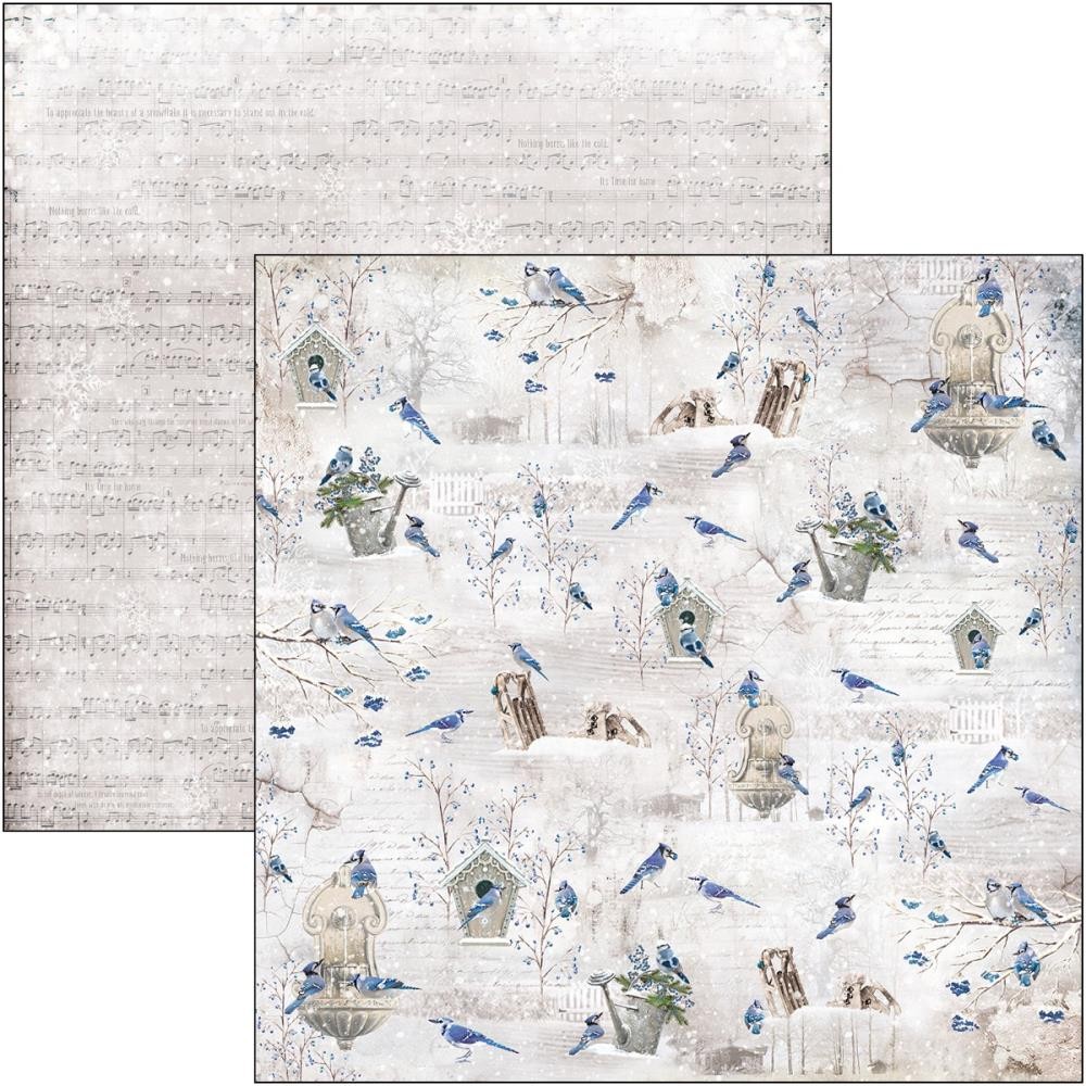 Scrapbooking-Papier Blue Jay