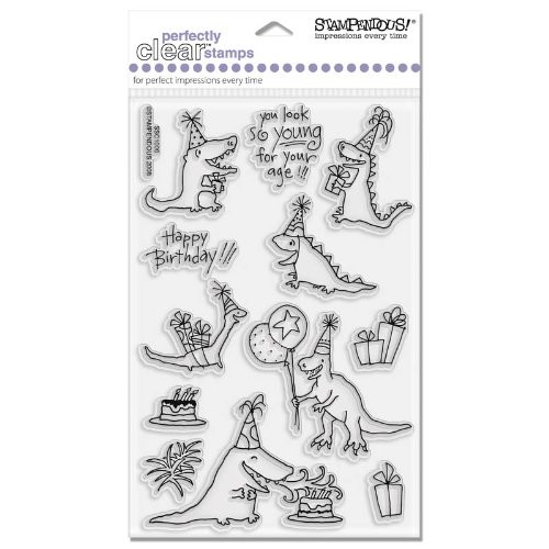 Clear Stamps Prehistoric Party