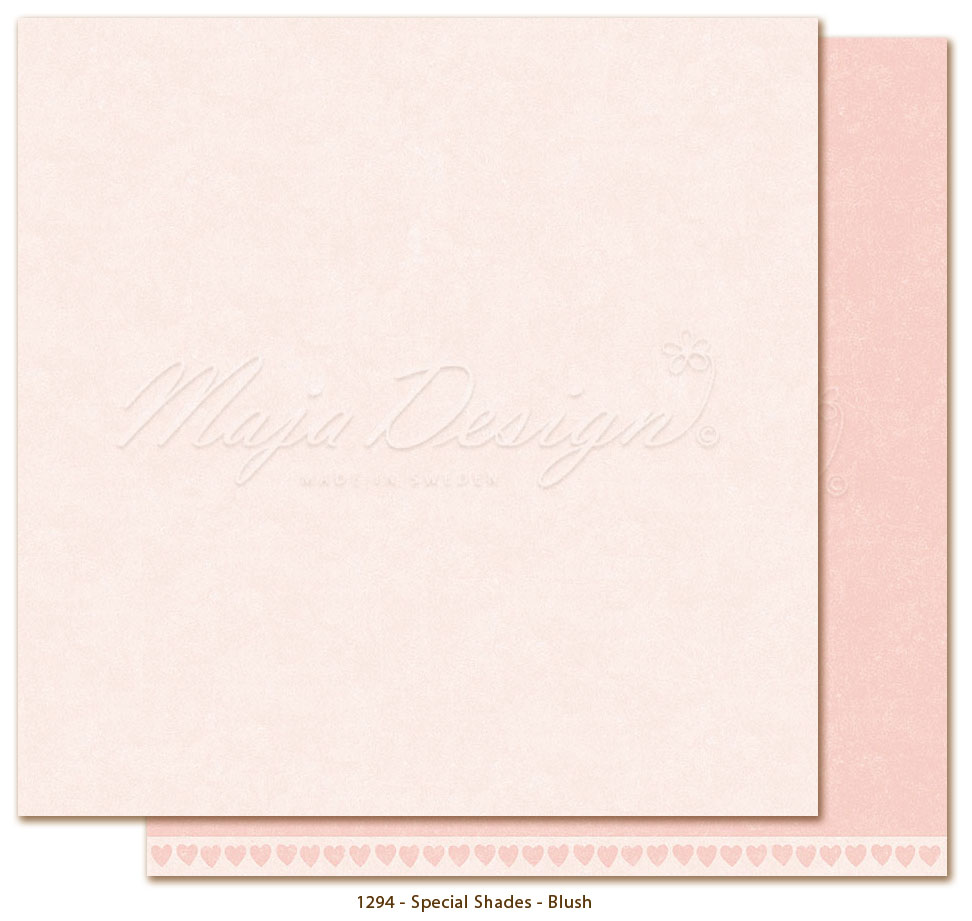 Scrapbooking-Papier Mono - Special Shades - Blush