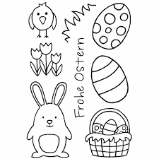 Clear Stamp frohe Ostern