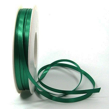 Satinband grün 6mm (1m)