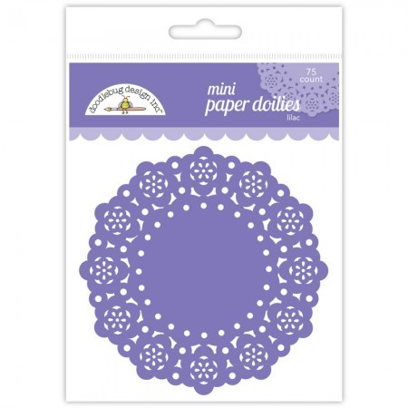 Mini Papier Doilies  Lilac