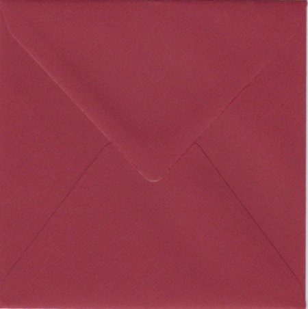 Kuvert 125 x 125mm Rosso