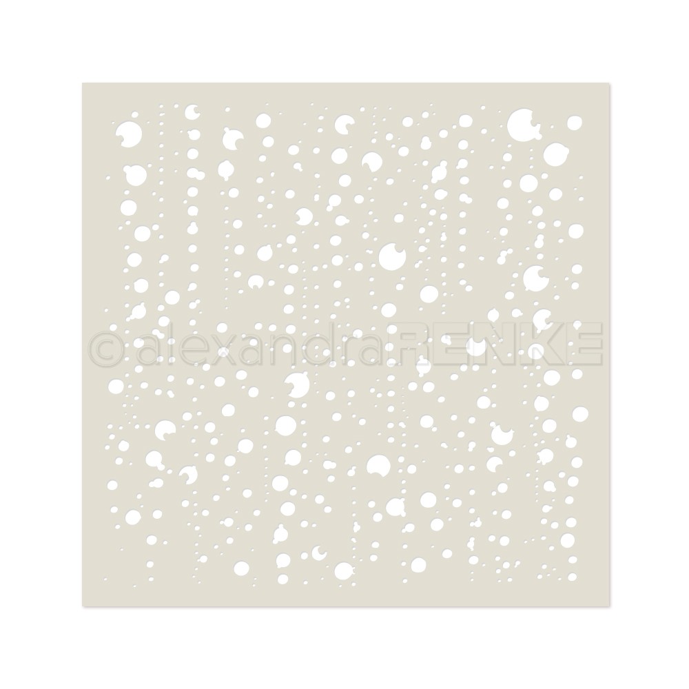 Stencilschablone 'Bubbles'