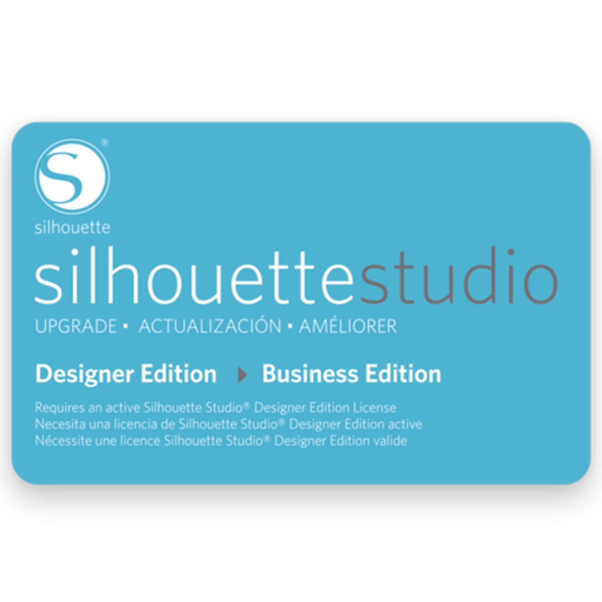 Silhouette Software Upgrade von Designer Edition auf Business Edition