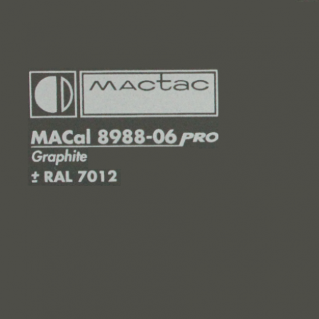 Vinylfolie graphite (dunkles grau) 12" (1m) Matt