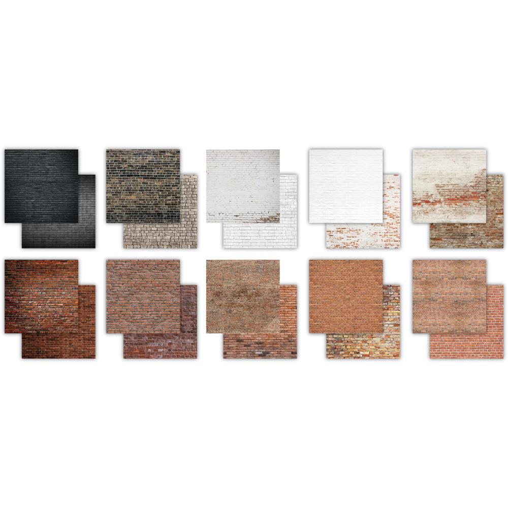 Block 12x12" Brick Textures