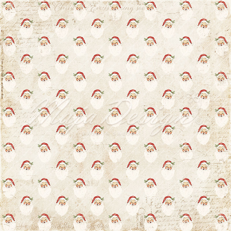 Scrapbooking-Papier Christmas Wonderland 'Ho Ho Ho'