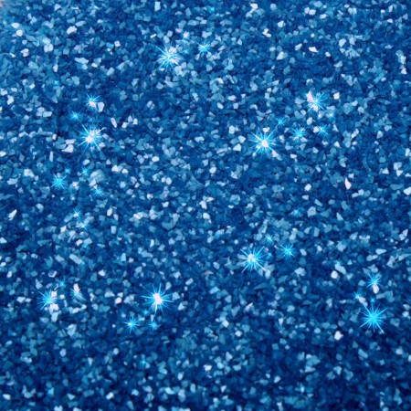 Bügelfolie Glitter Blau 12"