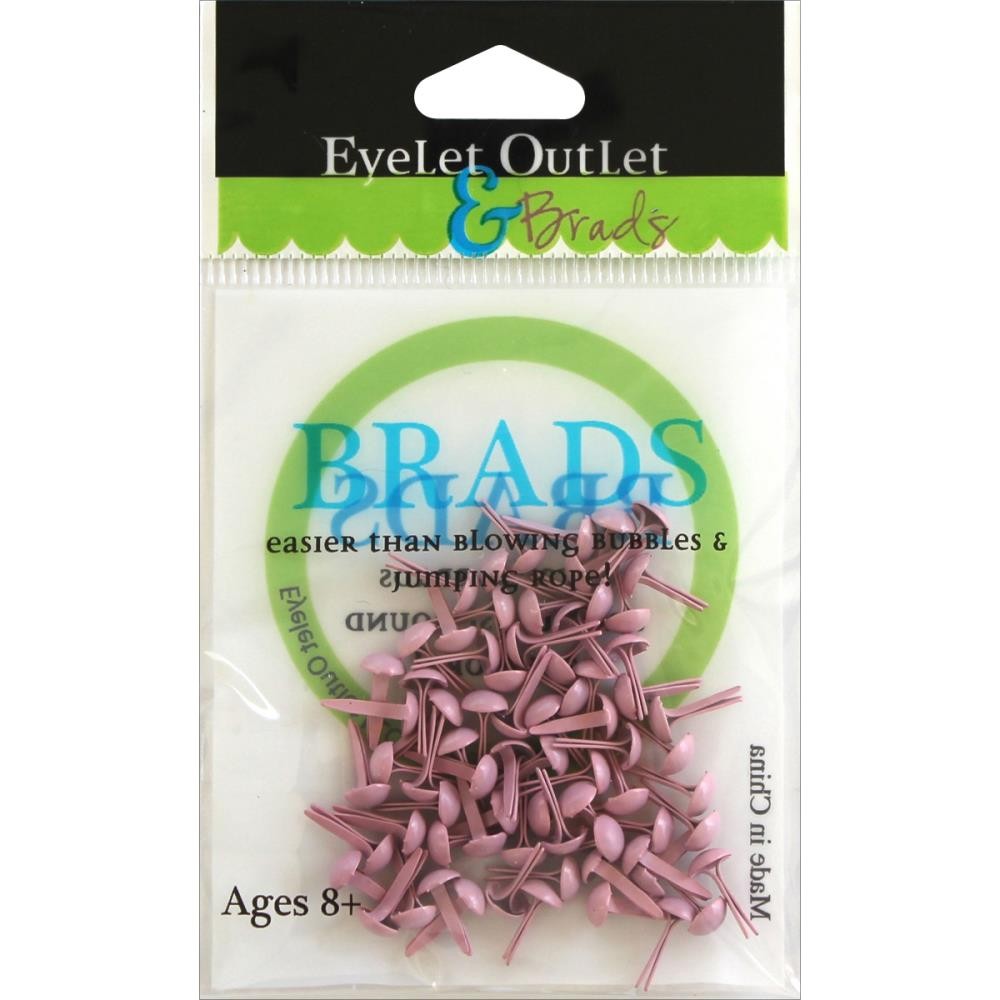 Brads 4mm Pastel Pink