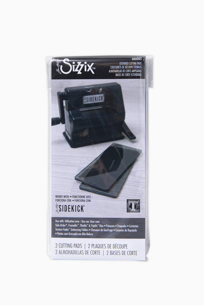 Ersatzplatten Sidekick black extended 6x2.5"/15.2x6.6cm
