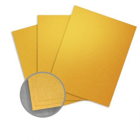Schimmernder Cardstock Gold Ore 12 x 12" 98 LB