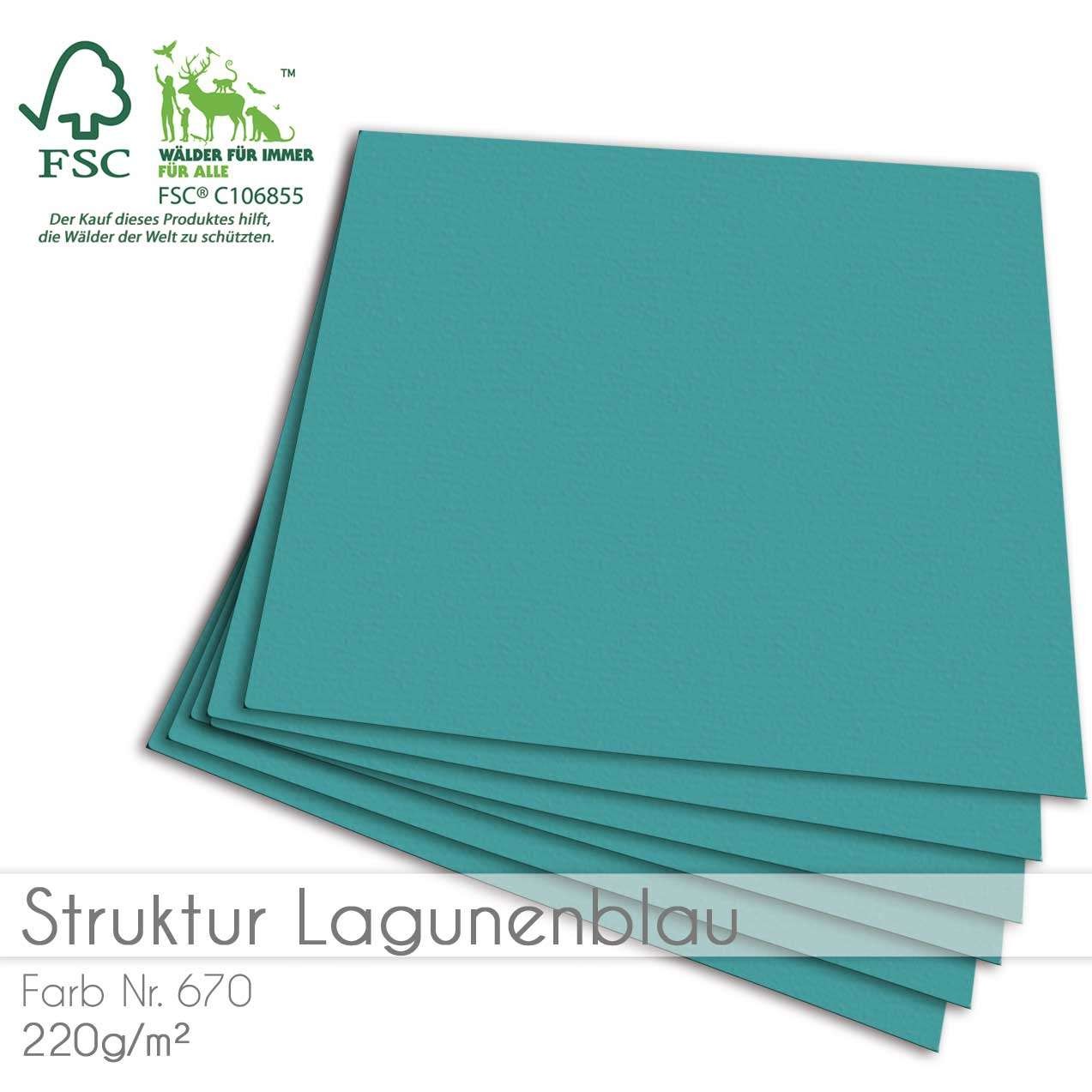Scrapbooking-Papier  "struktur lagunenblau"