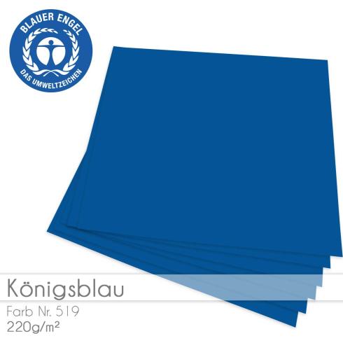 Scrapbooking-Papier  'königsblau'