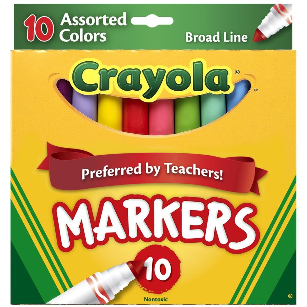 Crayola Markers Broad Line