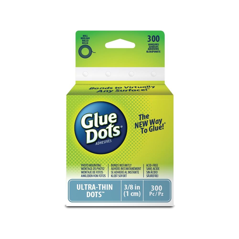 Glue Dots Ultra Dünn 3/8" (Box)