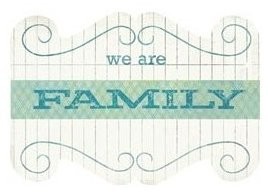 Journaling Karte "We are Family"