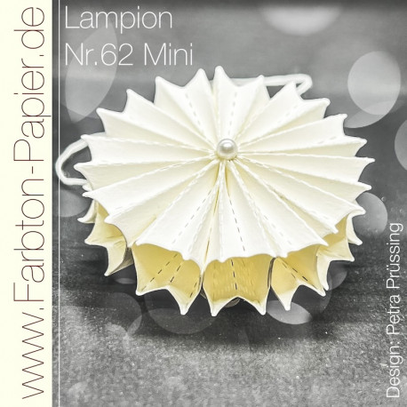 Stanzschablone 'Lampion-Stanze Nr. 62 Mini'