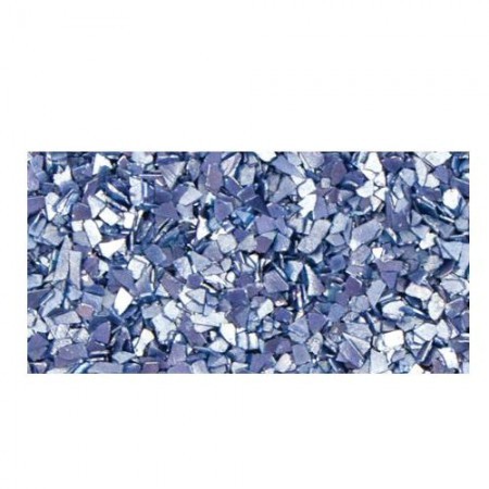 Frantage Crushed Glass Glitter Steel Blue