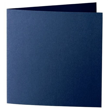 Karte quadratisch gross classic blue