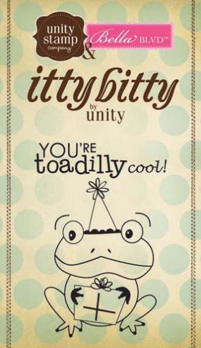 Stempel auf EZ Mount Diverse Birthday Toad