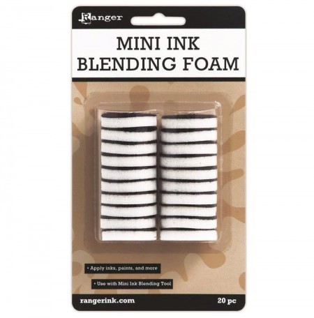 Ersatzpads Mini Ink Blending Foam rund