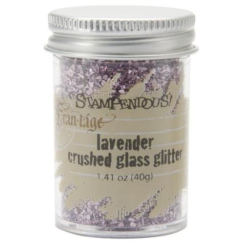 Crushed Glass Glitter Lavender