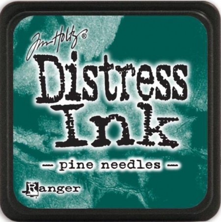 Distress Ink klein Pine Needles